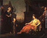 William Hogarth Moses Brought Before Pharaoh's Daughter painting